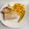Grilled Chicken & Roasted Peppers Wrap