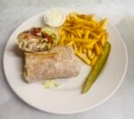 Grilled Chicken & Roasted Peppers Wrap