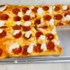 Vodkaroni Sicilian pizza